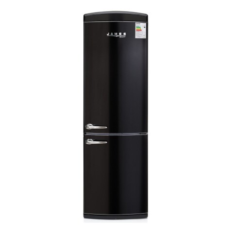 Refrigerador Heladera Retro James Rj 373 Rn Combinada Color Negro Refrigerador Heladera Retro James Rj 373 Rn Combinada Color Negro
