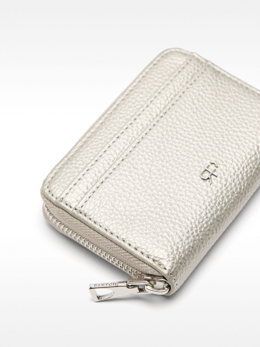 Cartera Básica plateado