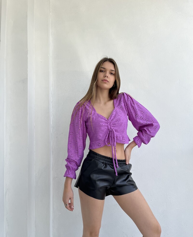 Blusa Sophie violeta