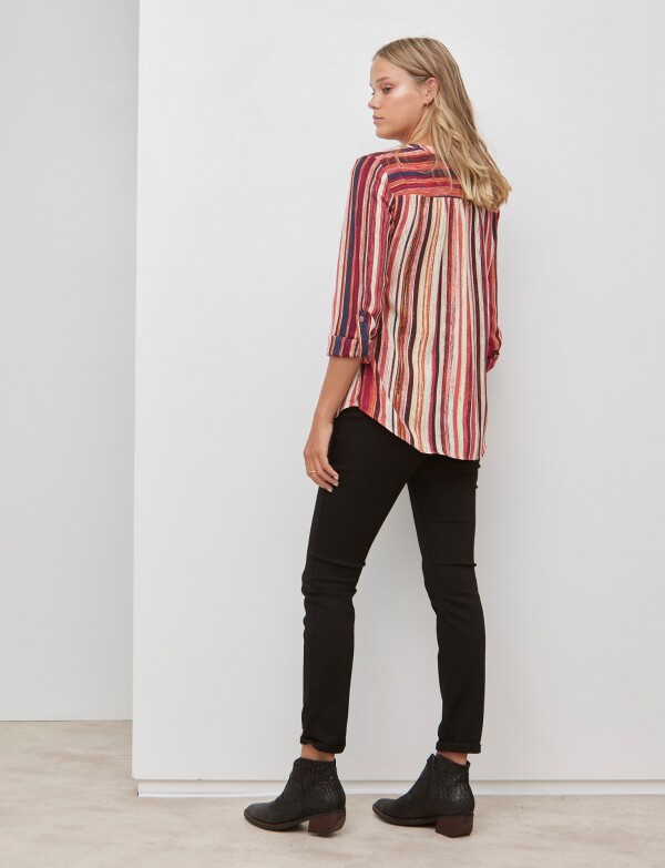 Blusa Printed ROJO/MULTI