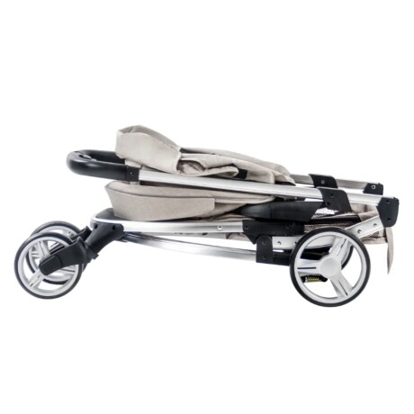 Kit Cochecito Carestino London 3 en 1 + Moisés + Butaca + Accesorios Beige