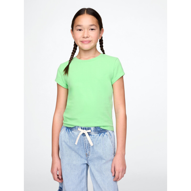 SS BABY TEE_SP25 JULEP GREEN