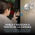 Cámara Ip Seguridad Exterior Seguimiento Nocturna Kit X3 Uni Color Blanco