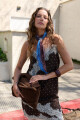 TOP BIANCA MARRON