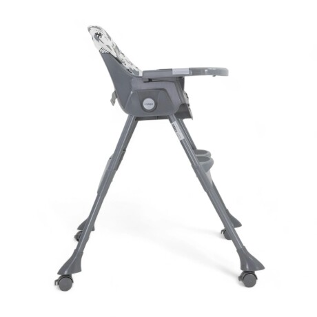 Silla de Comer para Bebes Bebesit Steps con Bandeja 2 en 1 Gris