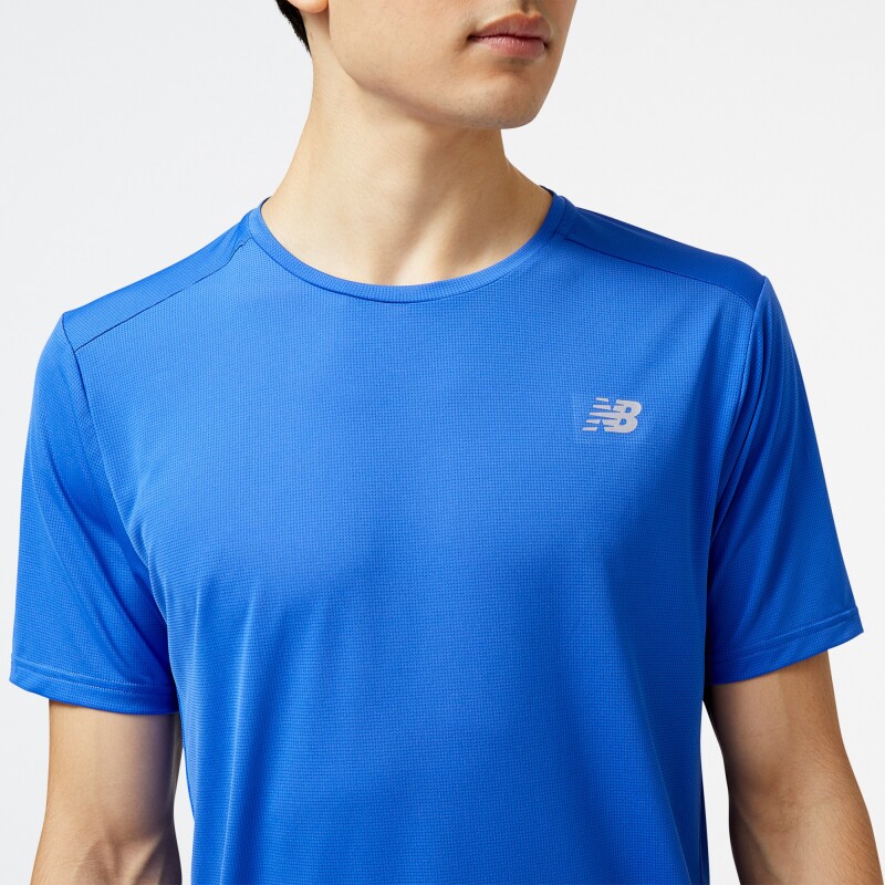 Remera New Balance de Hombre - ACCELERATE - MT23222MIB BLUE
