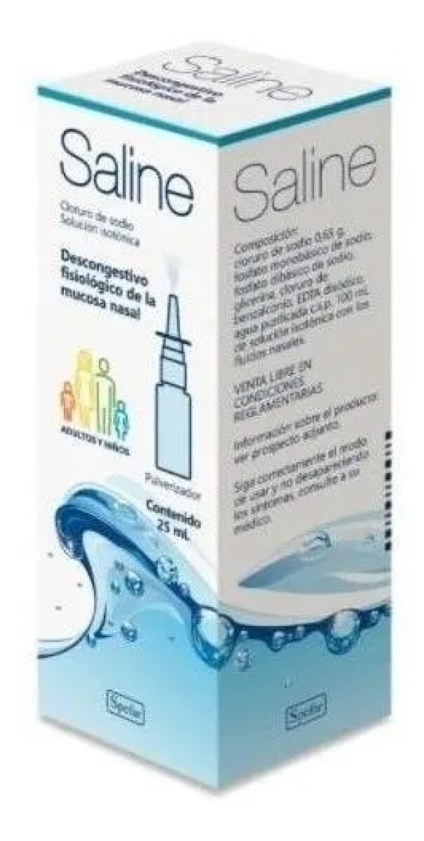 Gotas Saline 25 mL 
