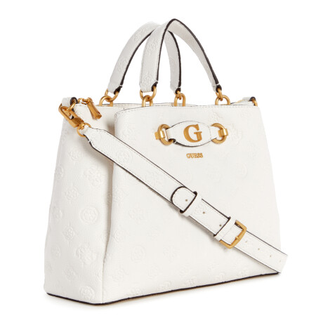 Cartera Guess Izzy Mediana Blanco 0