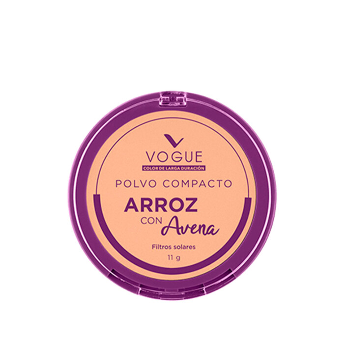 VOGUE POL COMPACTO DE ARROZ HABANA única