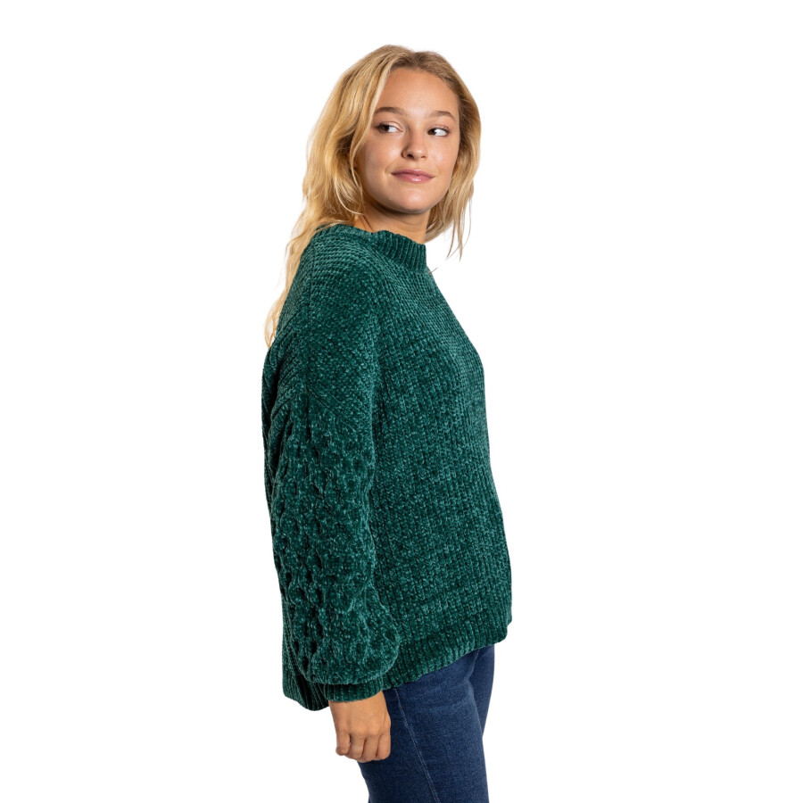 CHERRY SWEATER GREEN