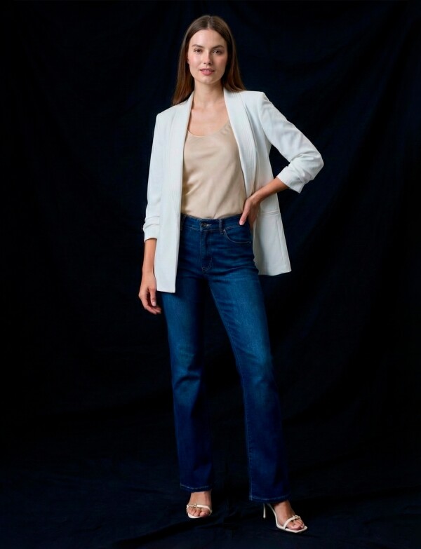 Blazer Manga Frunce CRUDO