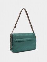 Bolso Bandolera De Nylon Xl verde