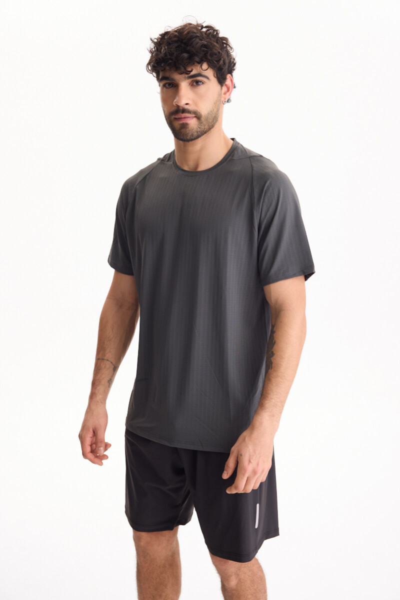 Remera Elevate Gris