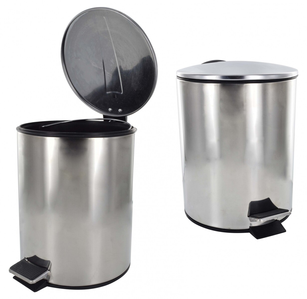 Papelera de acero inoxidable 5 litros 
