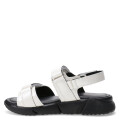 Sandalias de Niña MINI Miss Carol SEMIC con dos velcros Blanco
