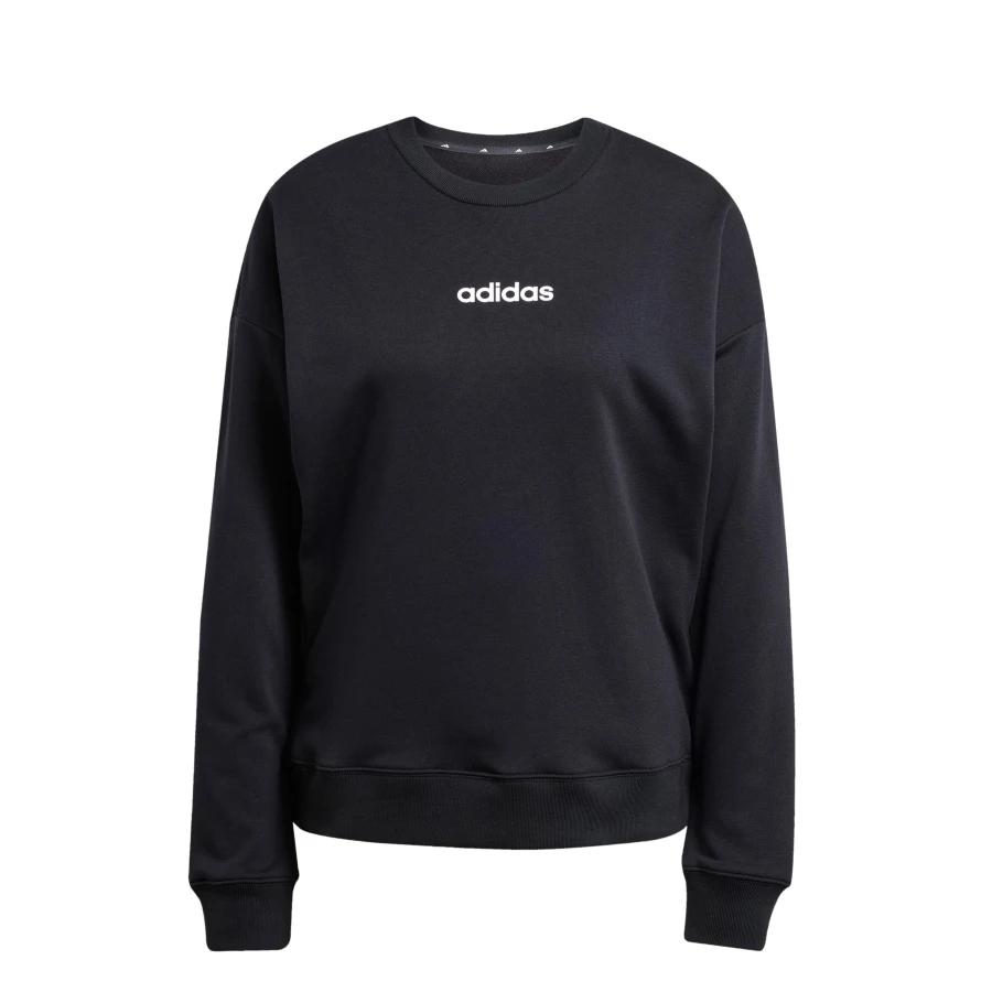 Buzo de Mujer Adidas Essentials Linear Negro - Blanco