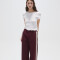 Pantalon Ilmar Cereza Oscuro