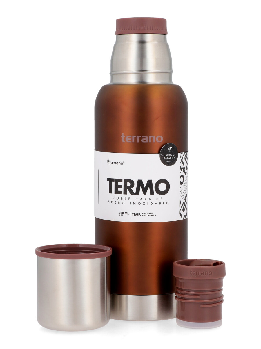 Termo Premium Slim 750ML. - Copper 