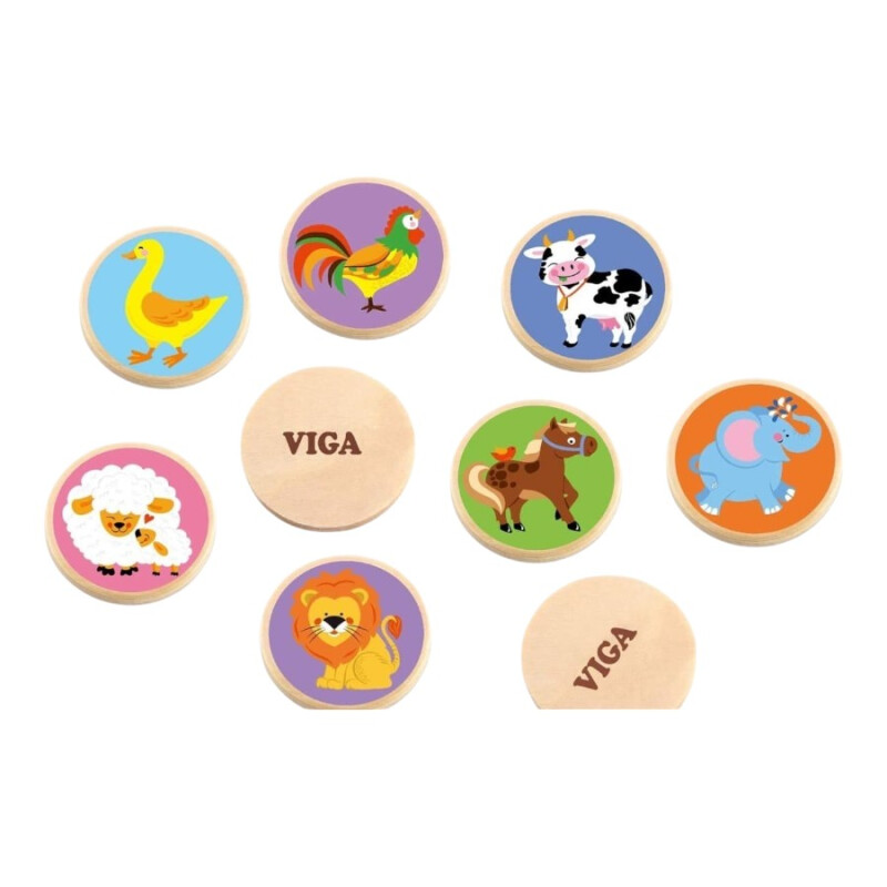 Juego Memory Animales Viga Juego Memory Animales Viga
