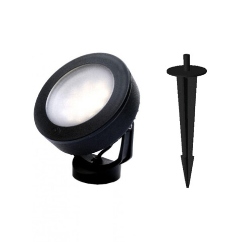 Pincho LED jardín negro GX53 incl. seteable TOMMY FL0125