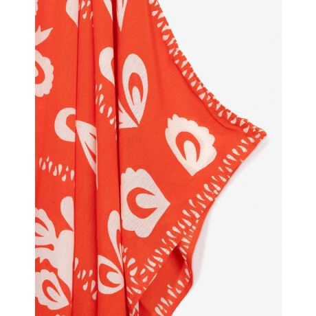 Vestido De Playa Combinacion Bicolor