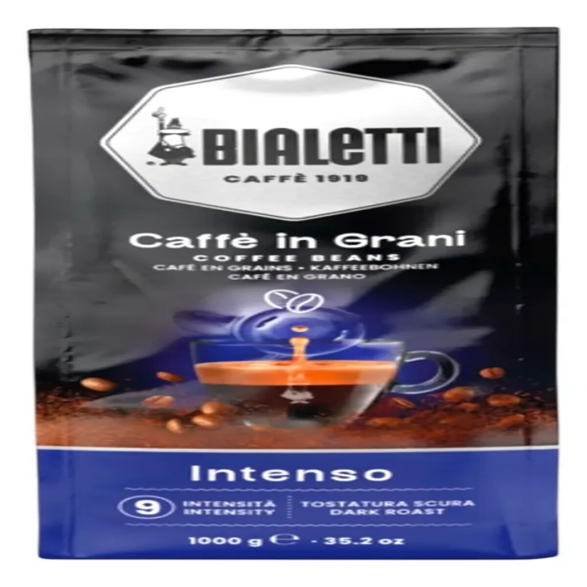 Café En Grano Bialetti Intenso 1 Kilo 