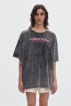 T-shirt Boxy Grey