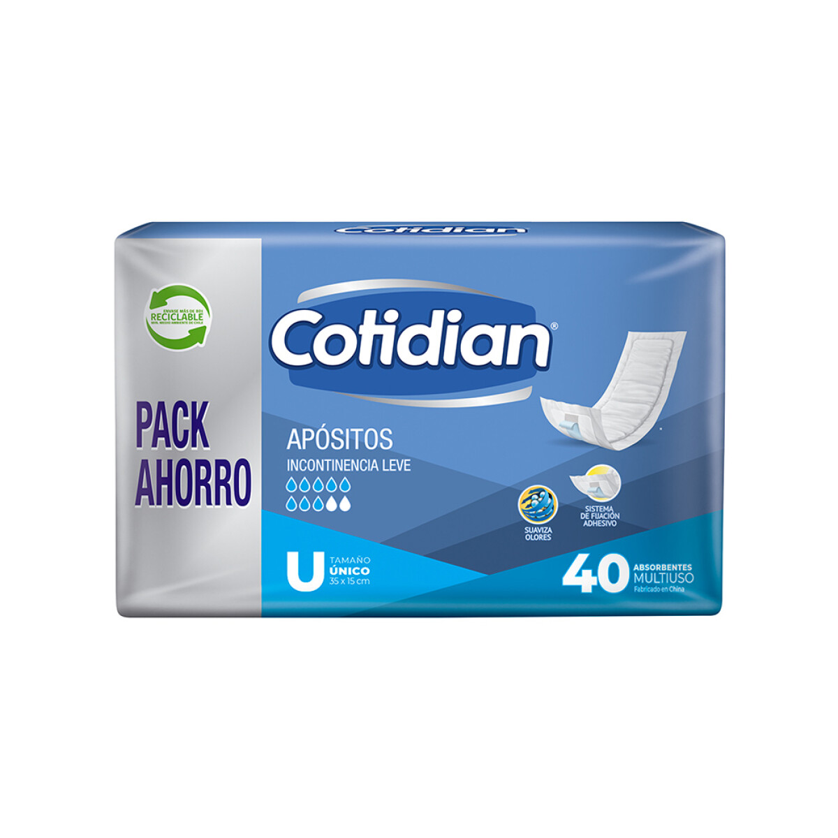 Apósitos Cotidian 40 Uds. 