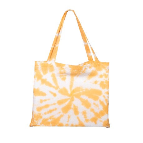 TOTEBAG ALGODON-RECICLADO AMARILLO TIE DYE