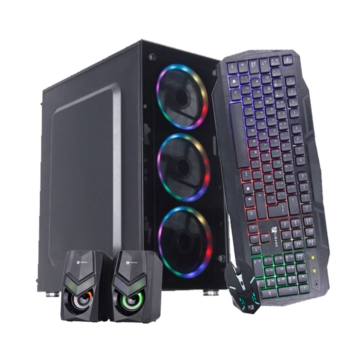 PC GAMER Reacond. AMD Ryzen 5 4500. RAM 16GB. Disco Sólido 256GB+D. Duro 750GB. Tarjeta Geforce 1660 Super 6GB. Win11 