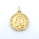Medalla en oro 18k de Cristo Antiguo. Diámetro 23mm Medalla en oro 18k de Cristo Antiguo. Diámetro 23mm