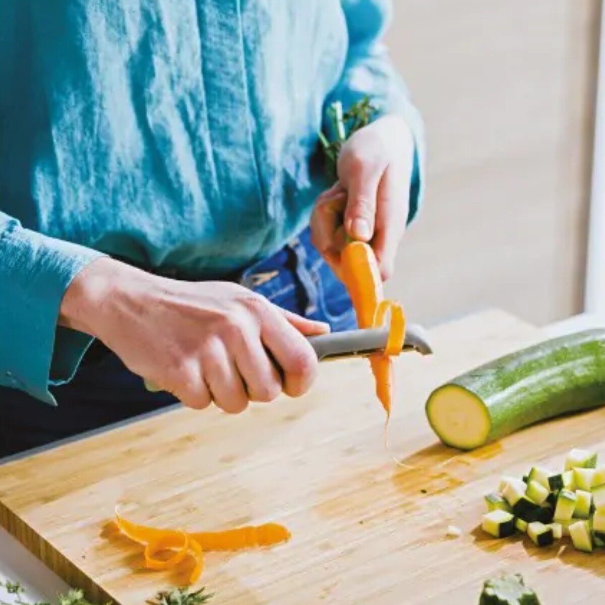 Pelador Manual 17cm Leo Berghoff 