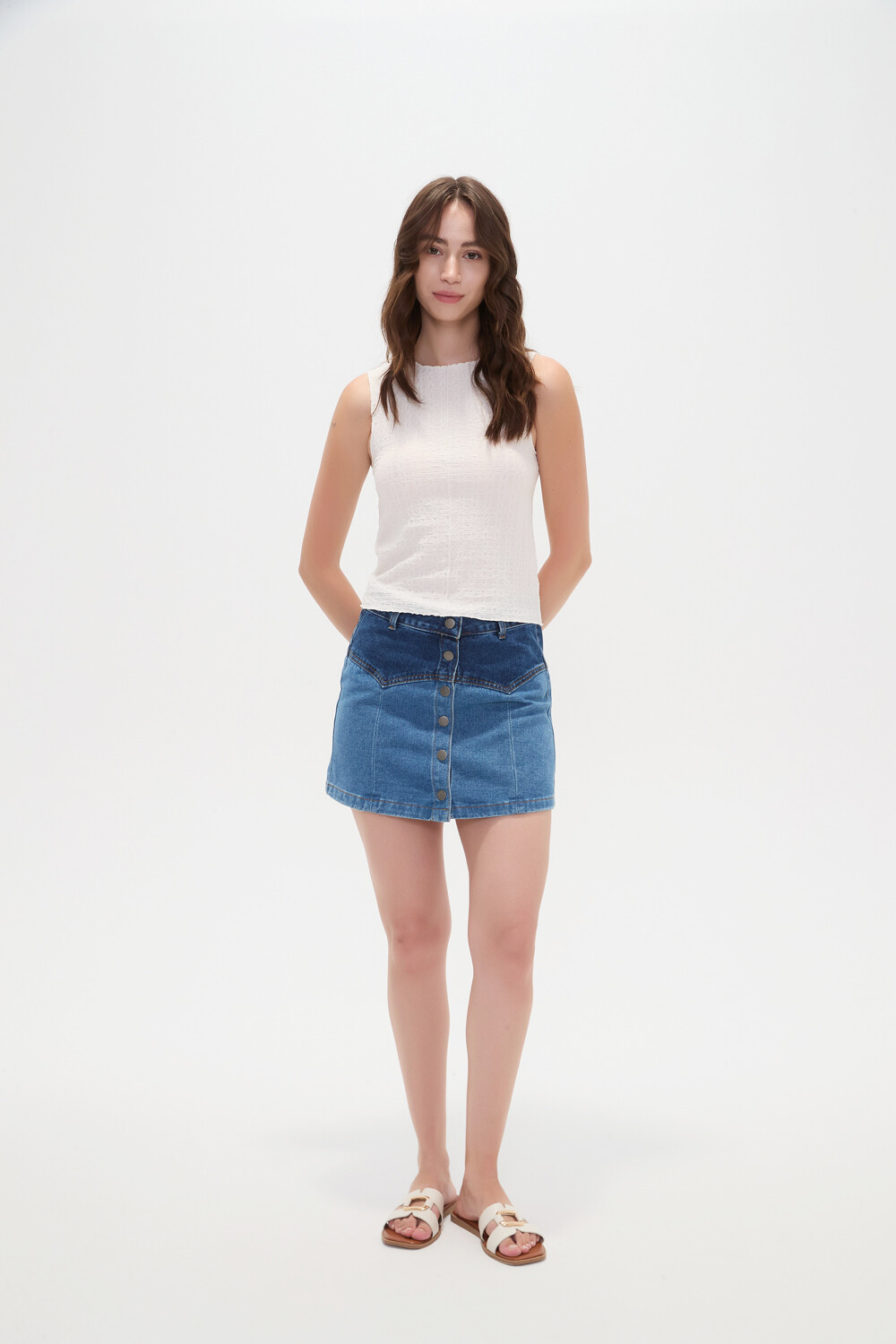 Musculosa Esoli Marfil / Off White