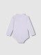 Polo Body Blanco Con Cuello Bebe Blanco Optico