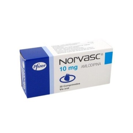 Norvasc 10 mg 30 comprimidos Norvasc 10 mg 30 comprimidos