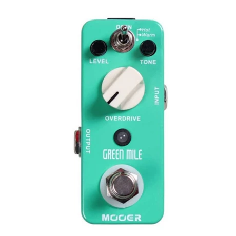 Pedal De Efectos Mooer Mod1 Green Mile Overdrive Pedal De Efectos Mooer Mod1 Green Mile Overdrive