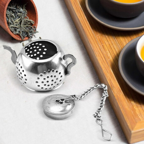 Infusor de té de acero inoxidable Tetera