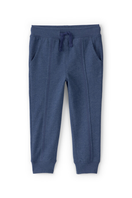 Pantalón deportivo de algodón, azul marino Pantalón deportivo de algodón, azul marino