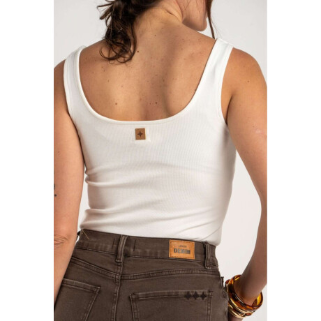 Top Musculosa Off White