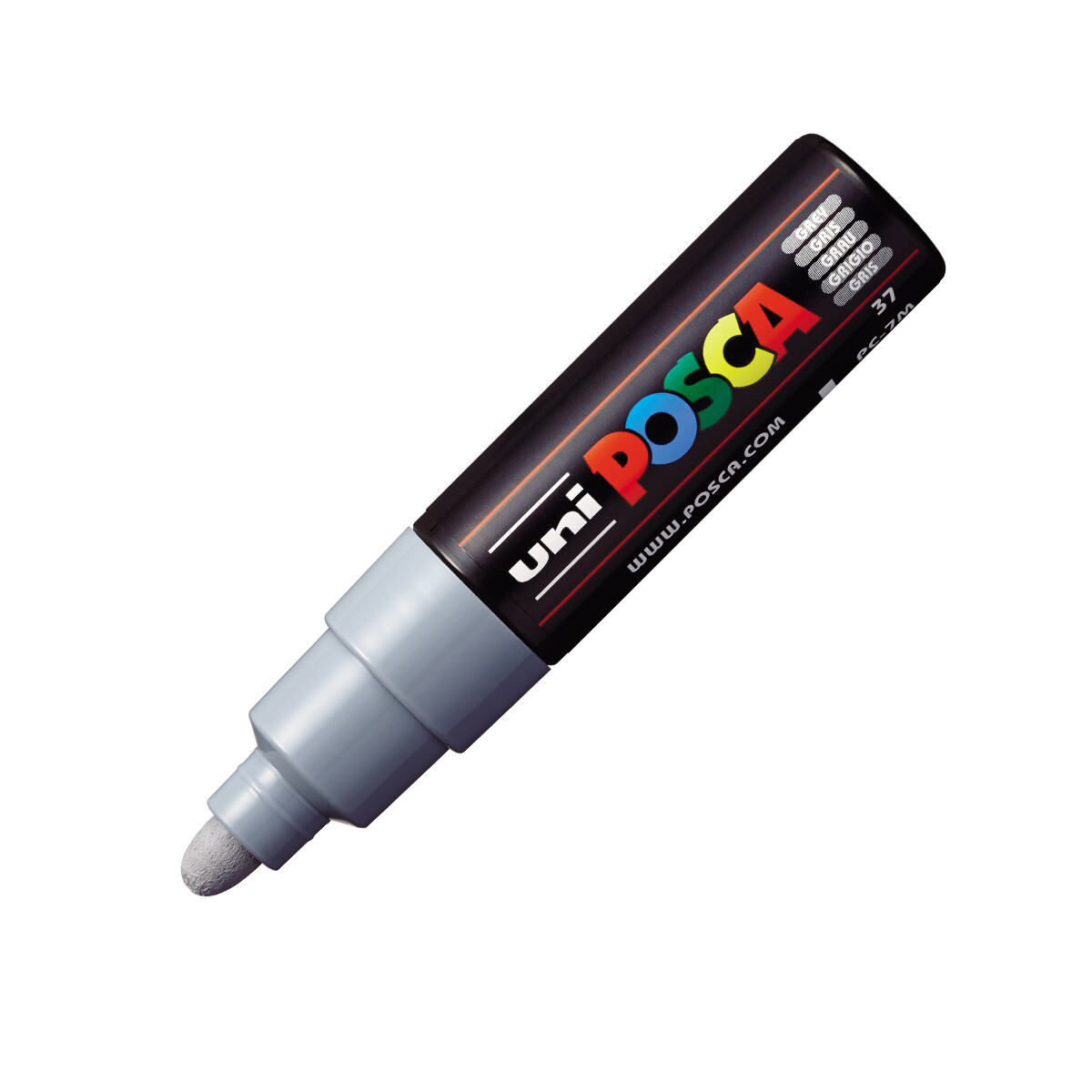 MARCADOR UNI POSCA 5 MM GRIS 