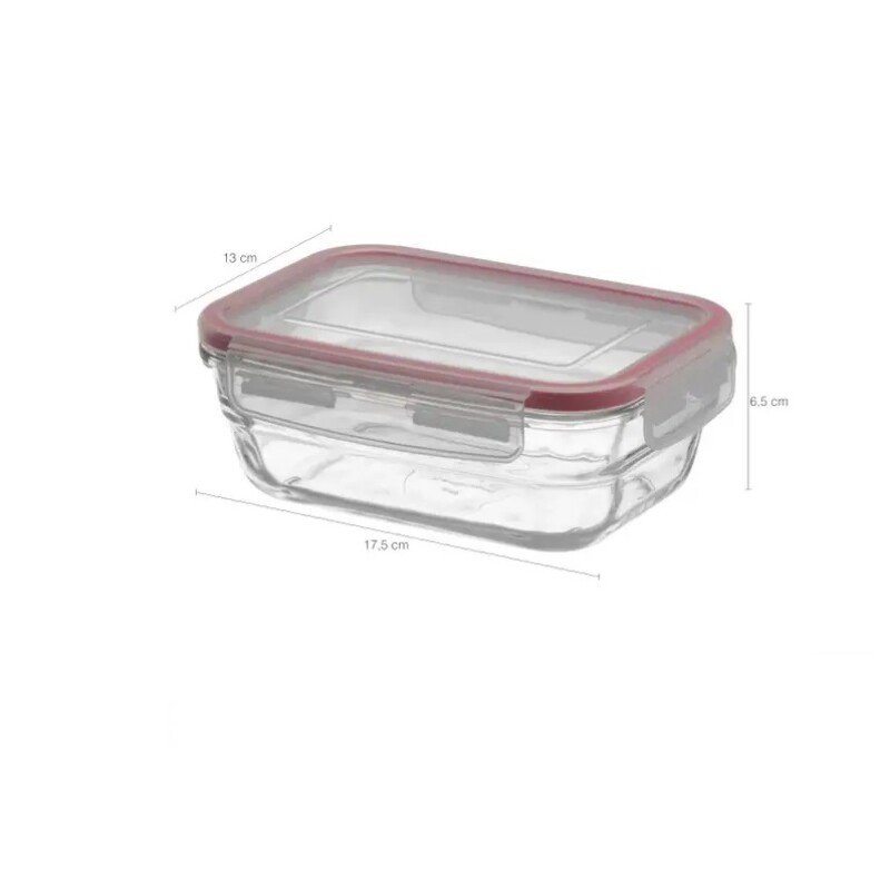 Tupper Hermético Rect. 850 Ml FACILITA MAIS POTE HERMETICO RECT. 850 ML