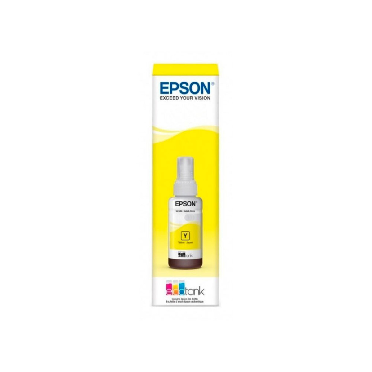 Botella De Tinta EPSON T504 Amarillo 70Ml 