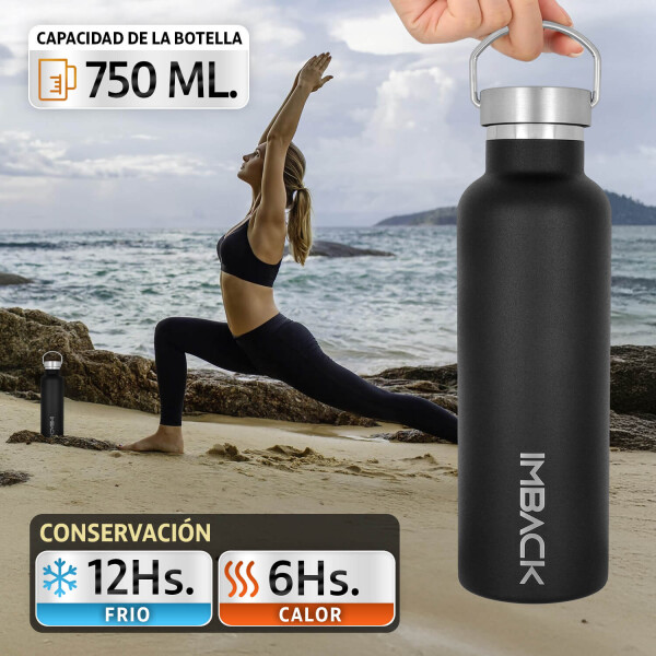 Botella Termica Agua Termo 750ml Acero Inoxidable Doble Capa Botella Termica Agua Termo 750ml Acero Inoxidable Doble Capa