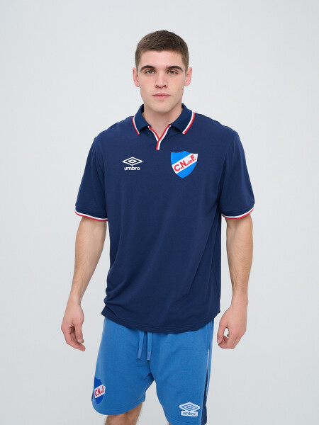REMERA POLO CORE Nacional Hombre Azul Marino