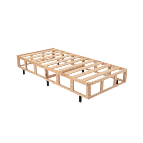 Sommier 1 Plaza THM Palladium 80X185 Beige