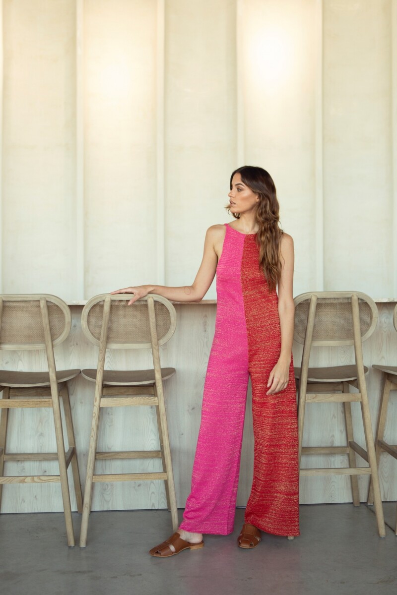 MONO HELENA KNIT - Fucsia Y Roj 