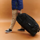 Bolsos Deportivos Con Ruedas Expandible Negro