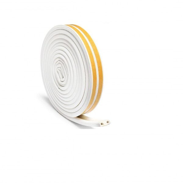 Burlete Autoadhesivo de Goma "D" Blanco Tesa
