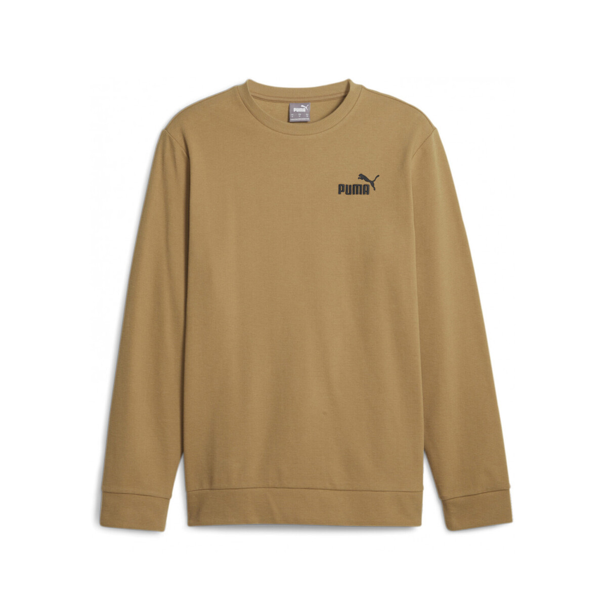 PUMA ESS ELEVATED CREW - Beige 
