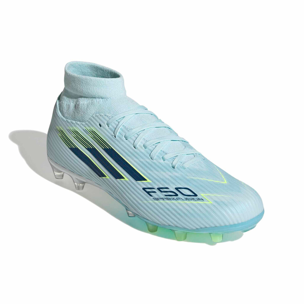Adidas F50 Sparkfusion League Fg/ag - Celeste-petroleo 